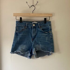 Casual Blue Jean Shorts for Women